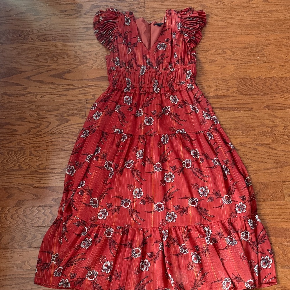Ann Taylor tiered maxi dress - Picture 3 of 9